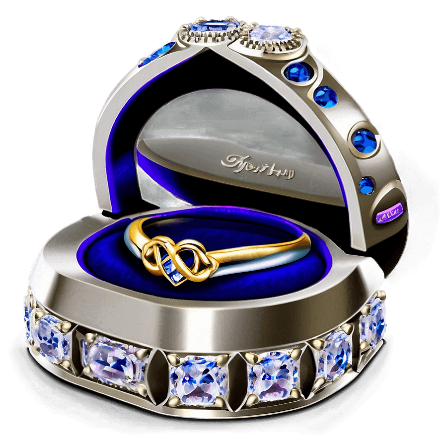 Infinity Ring Box PNG 06282024
