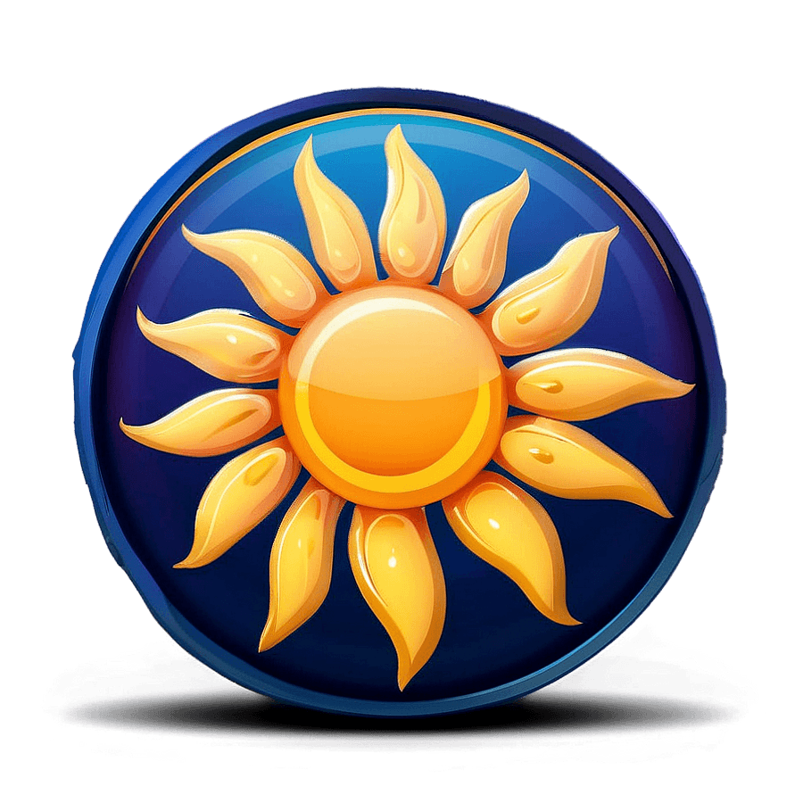 Stylized Sun Picture PNG 06262024