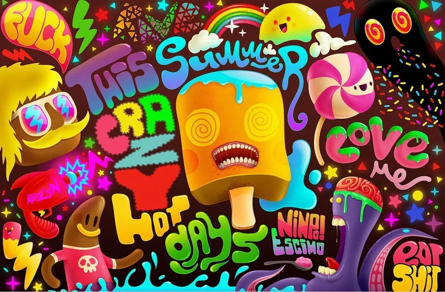 Trippy Cartoon