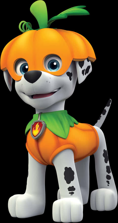 Paw Clipart Paw Patrol - Marshall Paw Patrol Halloween, HD Png Download