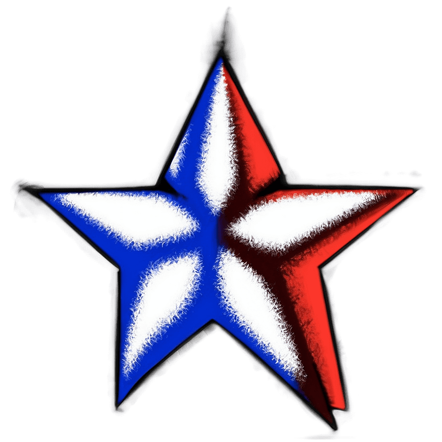 Blue Star Banner PNG 05252024