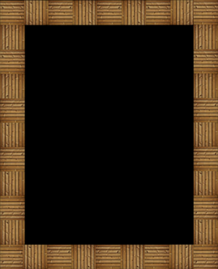 Bamboo Frame Black Center