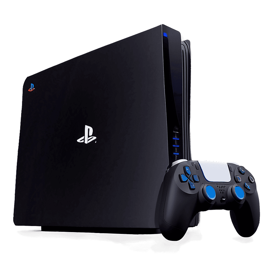 Black Edition Playstation 5 PNG vgn