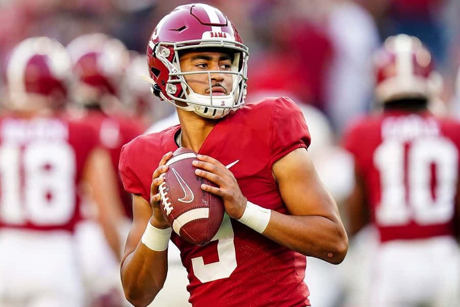 Bryce Young Alabama Quarterback Aktion