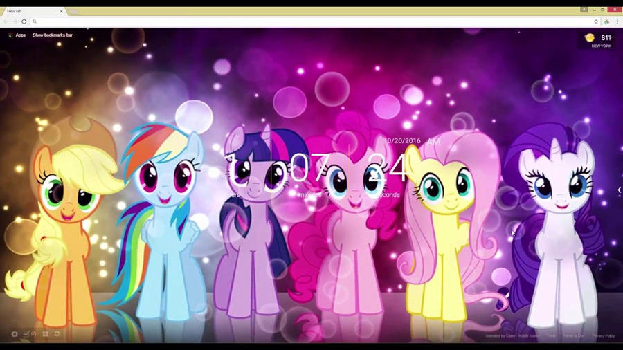 Download My Little Pony Live Wallpaper Wallpaper | Wallpapers.com