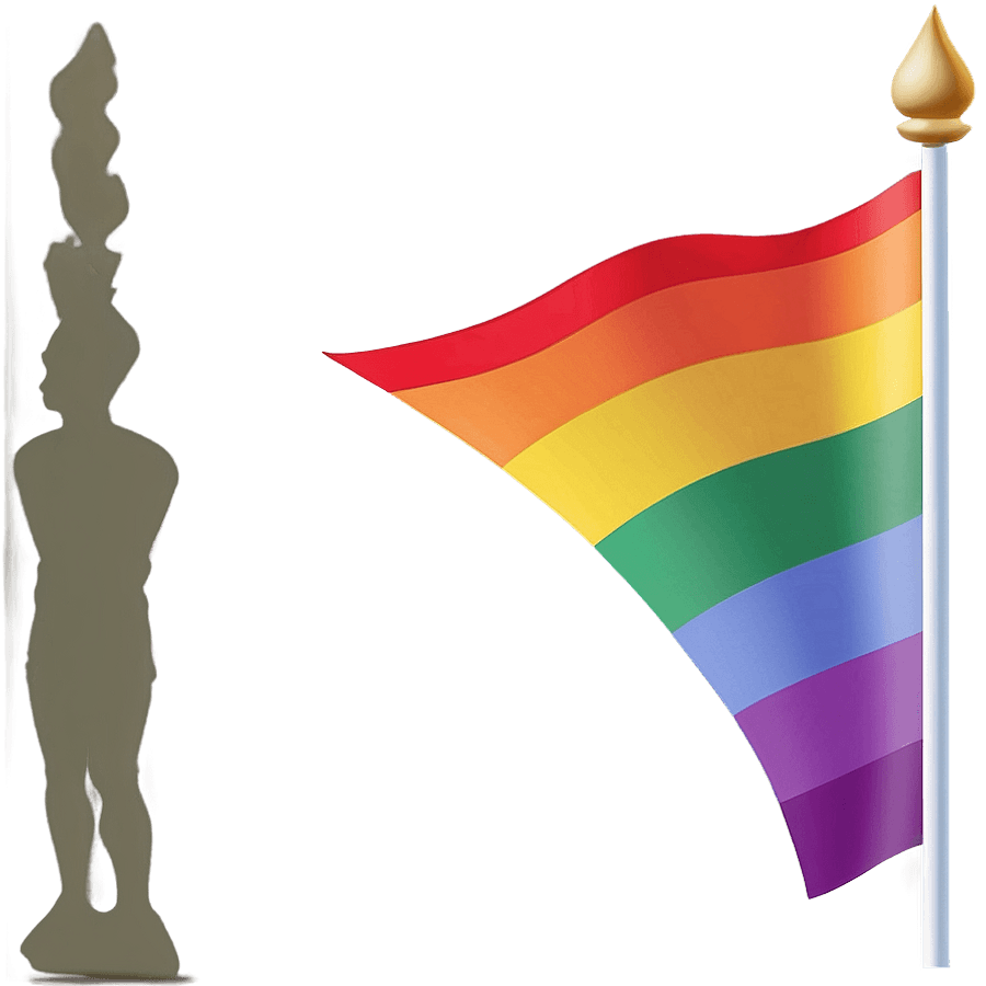 Gay Pride Flag PNG yhb83