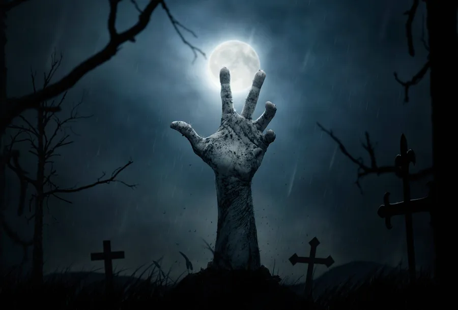 Graveyard Background