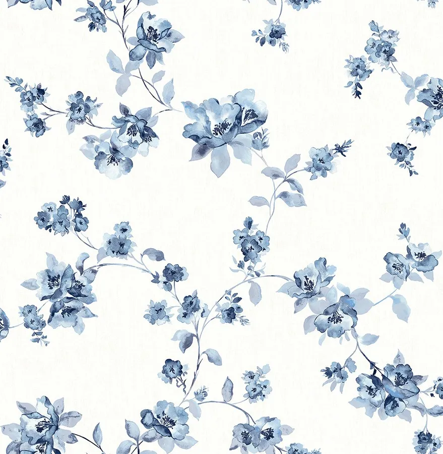 Blue Flower Background