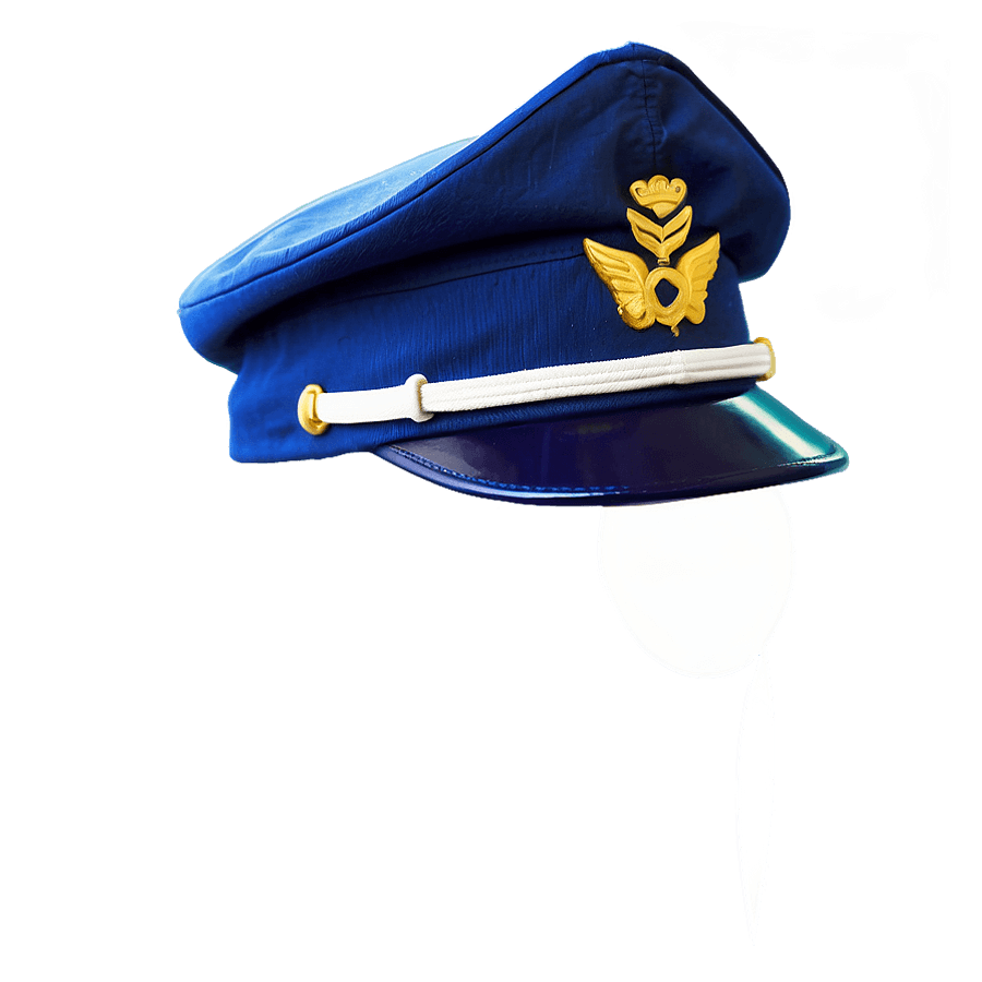 Minimalist Pilot Cap Icon PNG xob