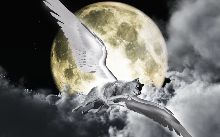 Winged Wolf