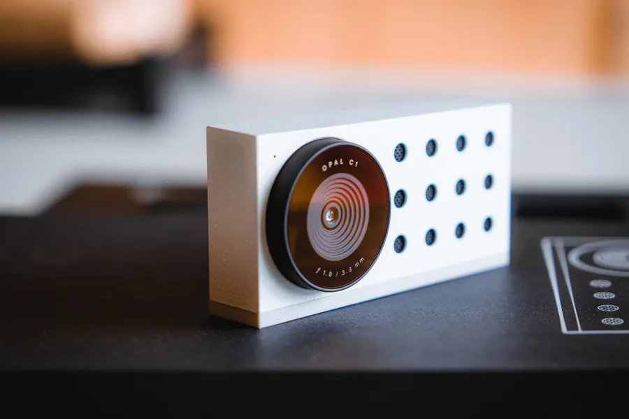 Security White Webcam