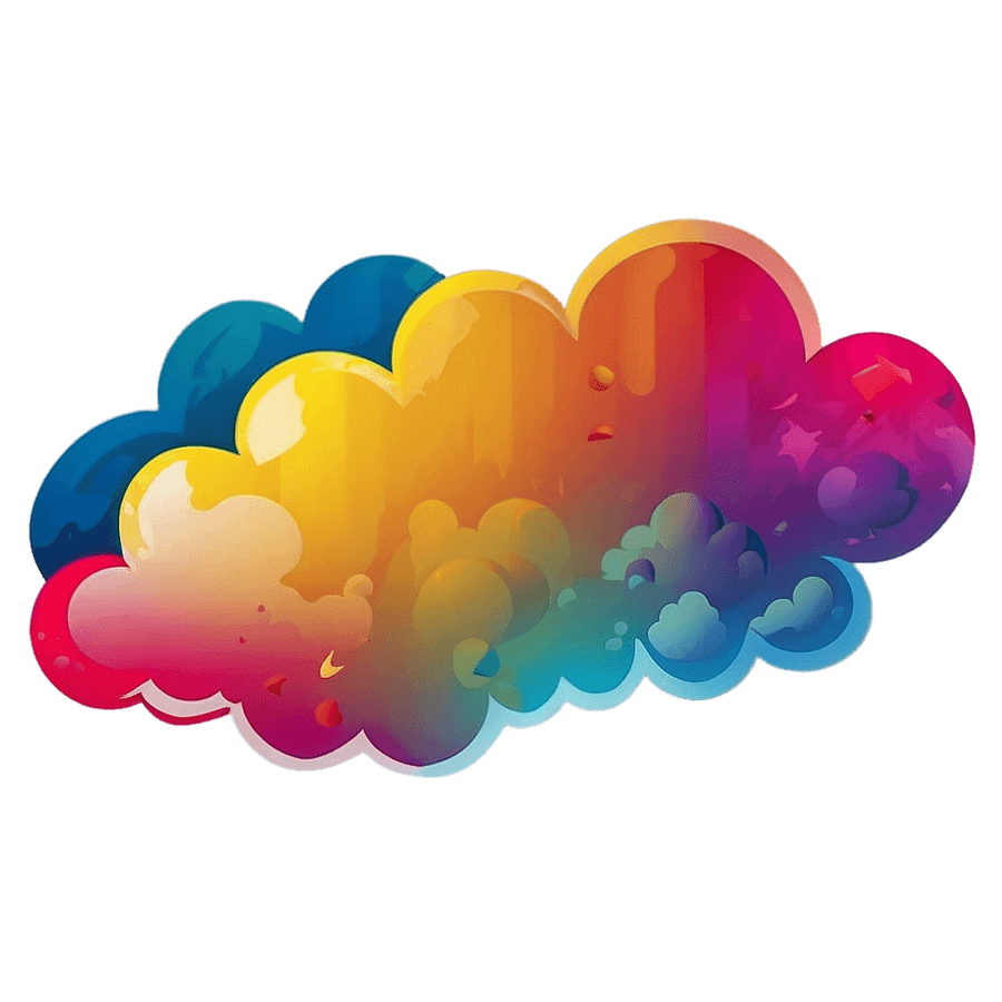 Dream Cloud Silhouette PNG jmi46