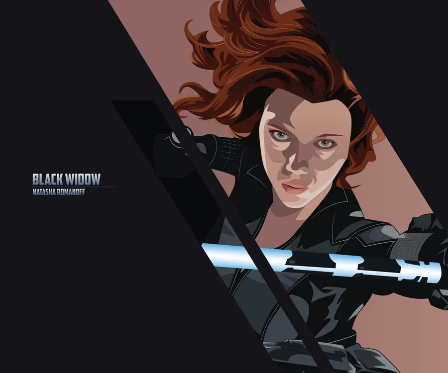 Black Widow background