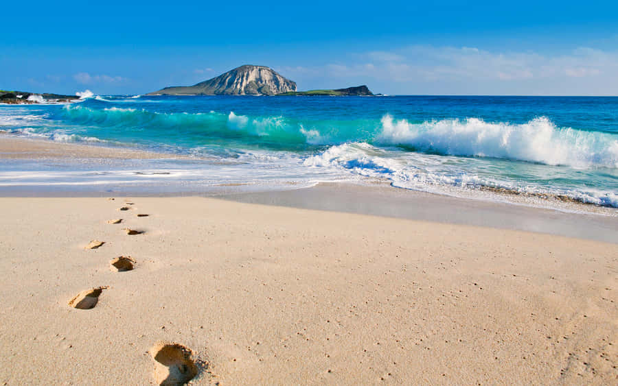 StrandSand 1920 x 1200 tapet