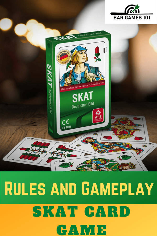 Una Vivace Immagine di una Sessione di Gioco di Skat