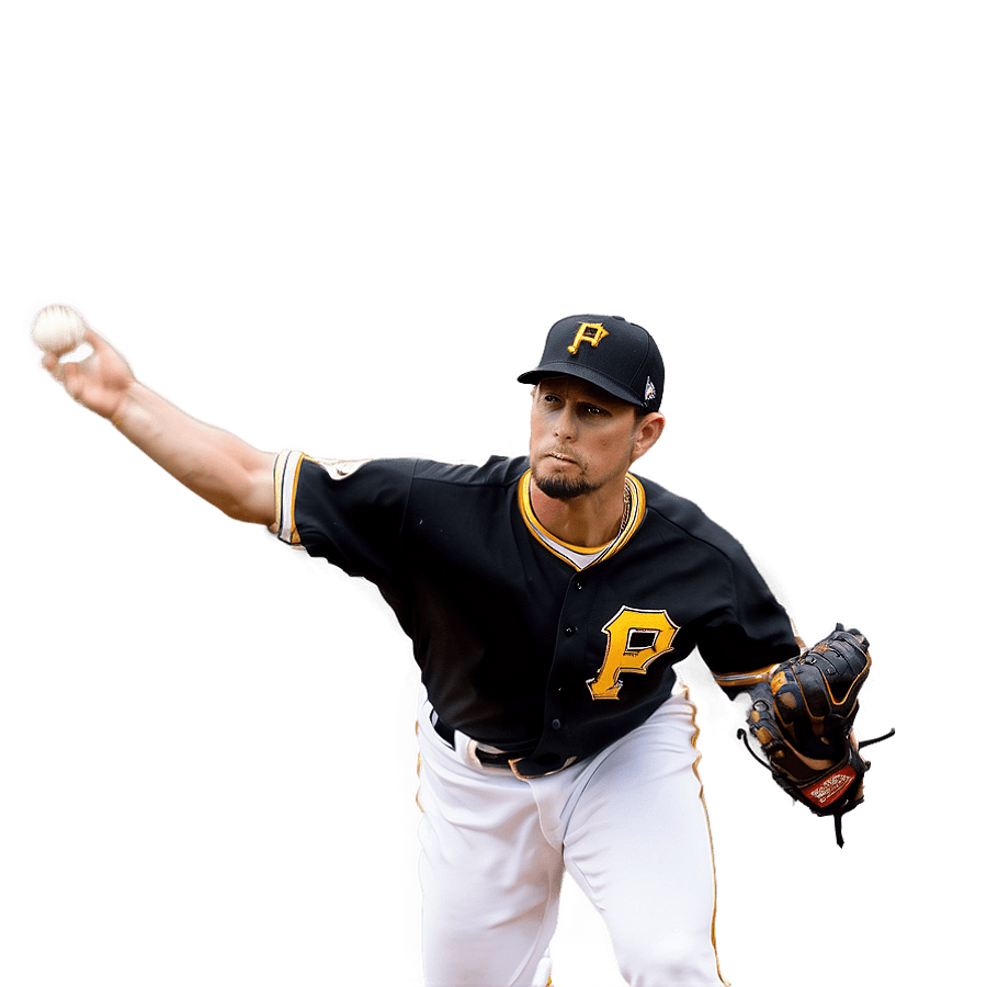 Pittsburgh Pirates Pitcher in Action PNG 91