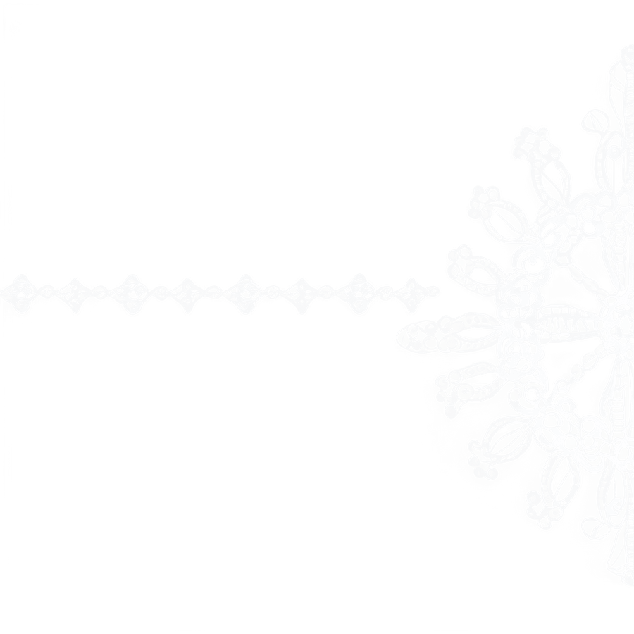 Festive Lace Border PNG 29