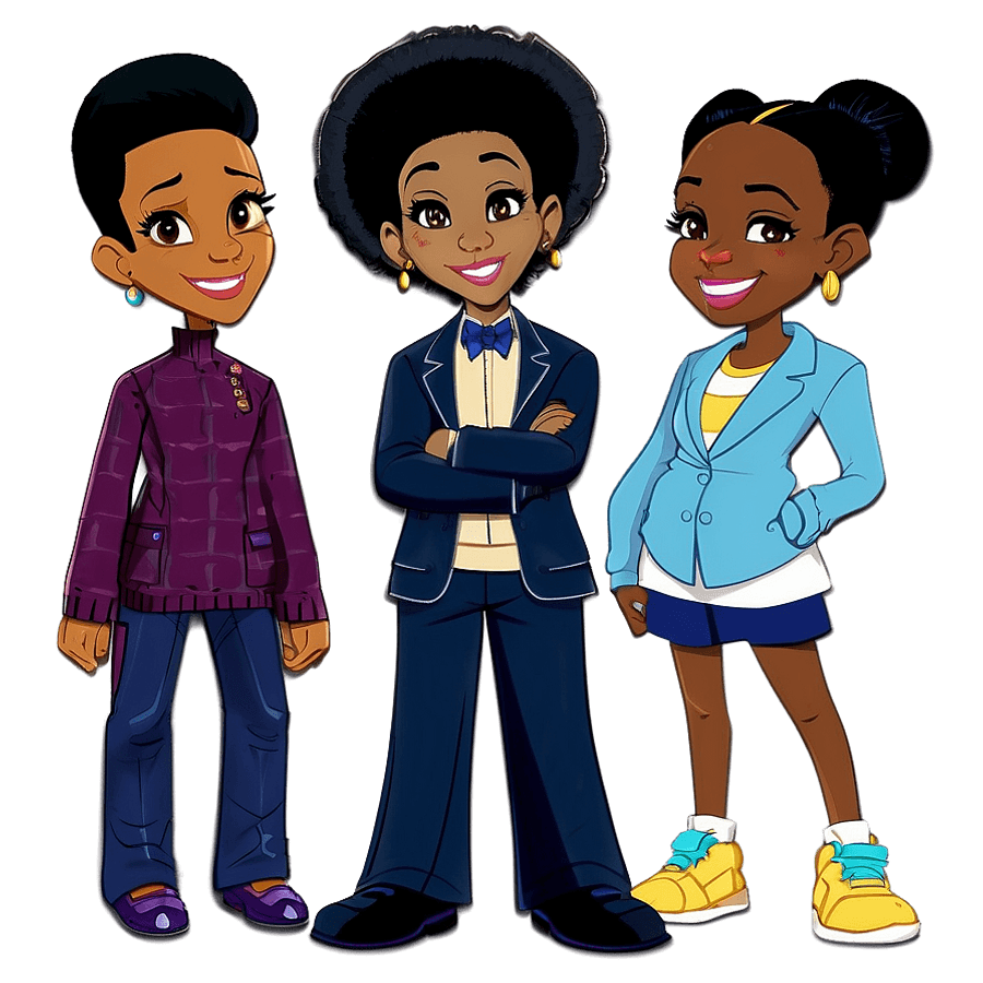 Proud Family Characters PNG 06272024