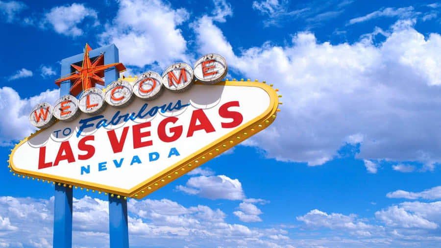 Atemberaubendhelle Neonlichter in Las Vegas