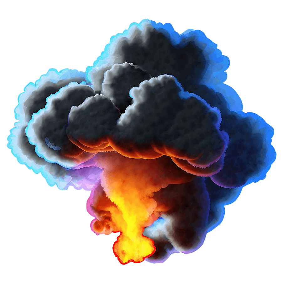 Cartoon Smoke Gust PNG 05262024