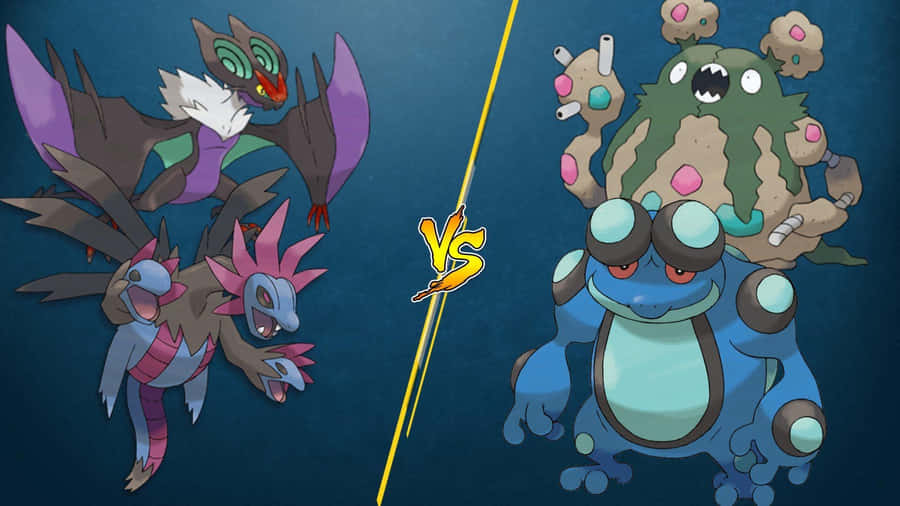 Batalha Noivern vs Gardevoir e Seismitoad