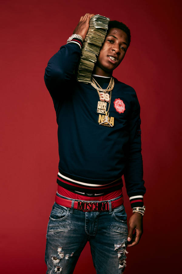 Download Nba Youngboy Moschino Wallpaper | Wallpapers.com