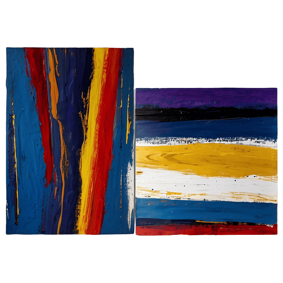 Abstract Expressionism Painting PNG 05232024