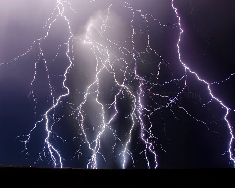 Purple Lightning
