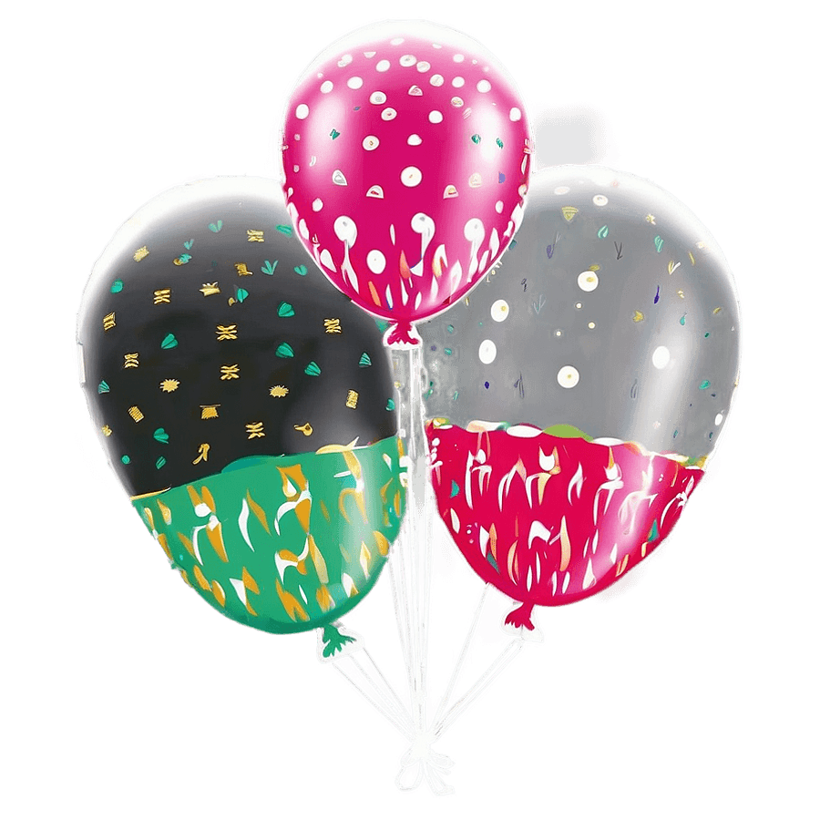 Homecoming Festive Balloons PNG 61