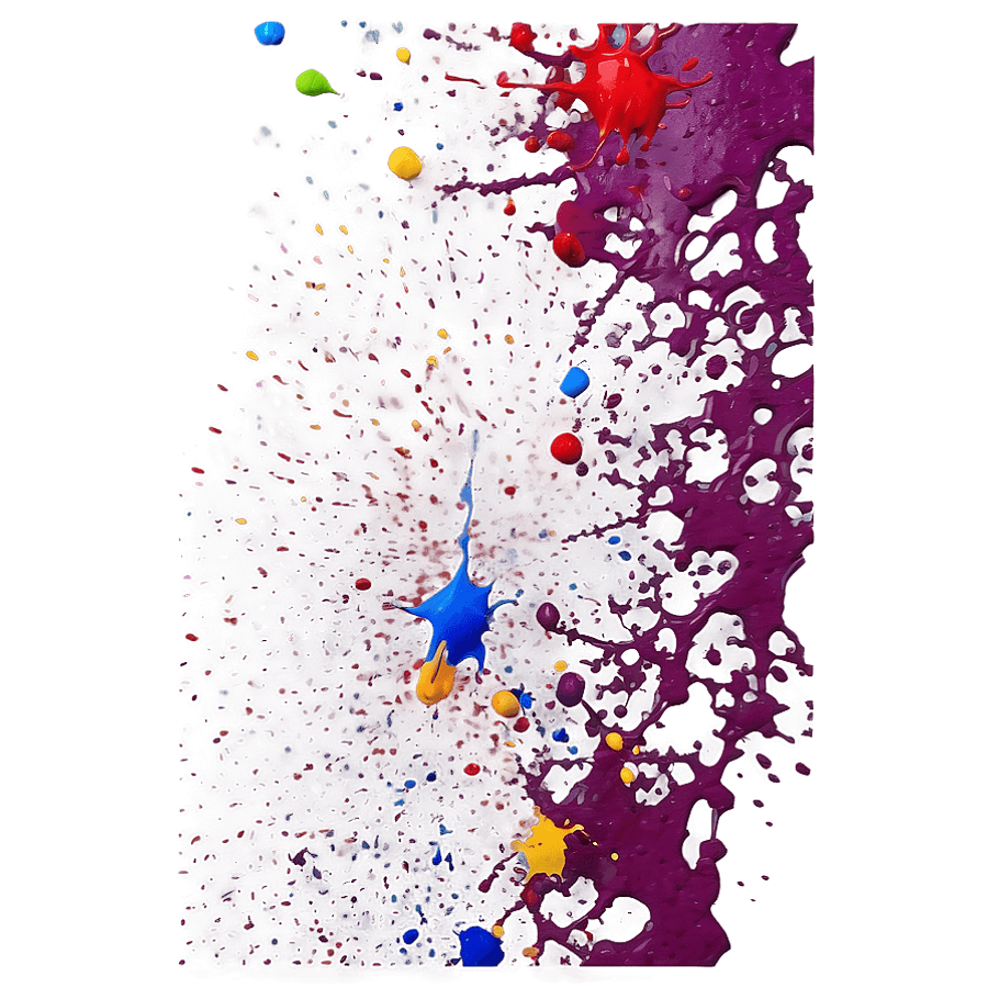 Splatter Paint Explosion PNG apg