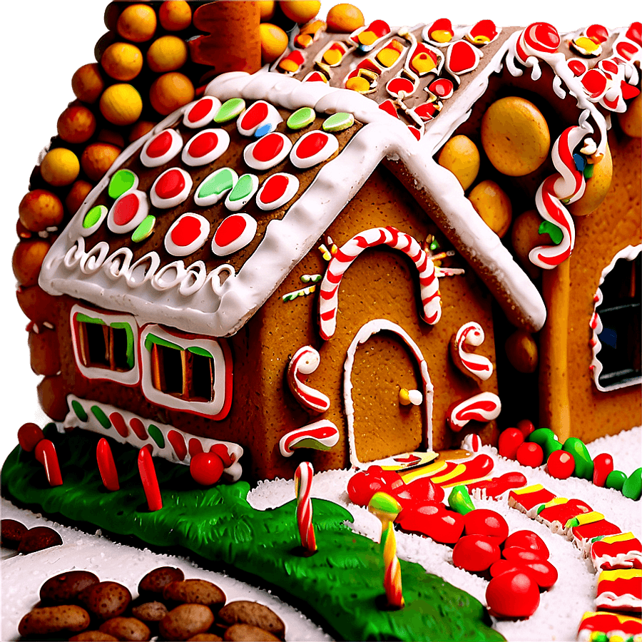 Gingerbread House Landscaping Ideas PNG thy