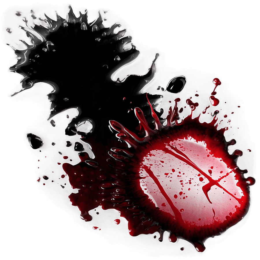 Blood Stain Splash PNG wom