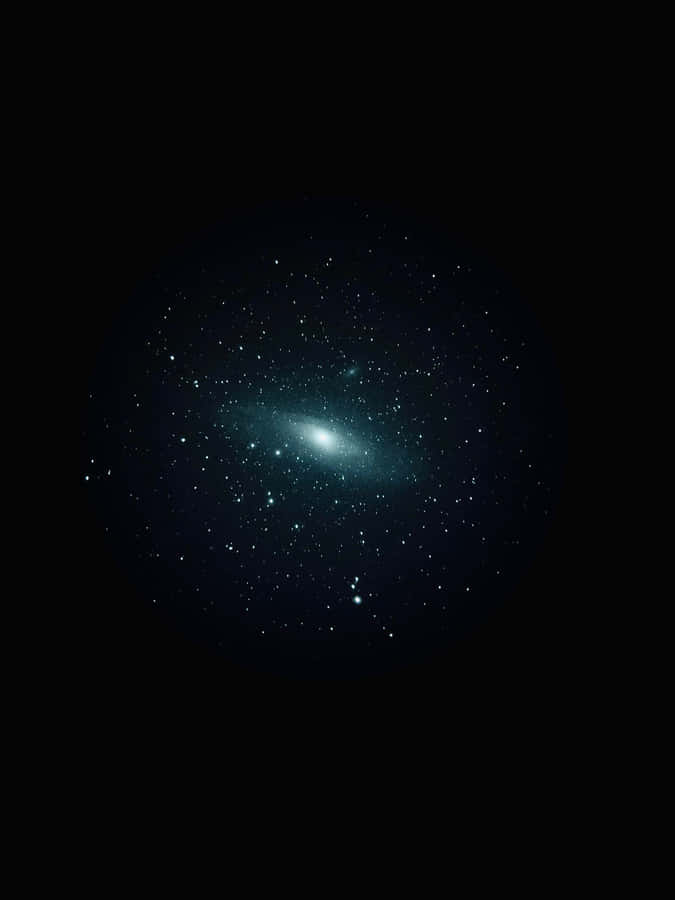 Denfortryllende Andromeda Galakse set fra 4K-skærm.