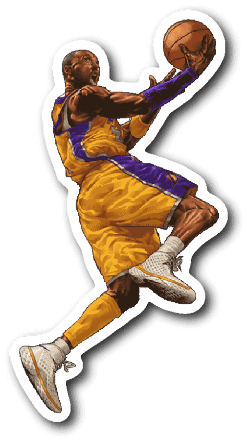 Basketball Player Action Pose