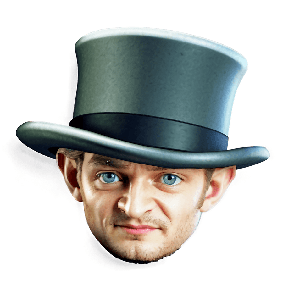 Monocle and Tophat Combo PNG 57