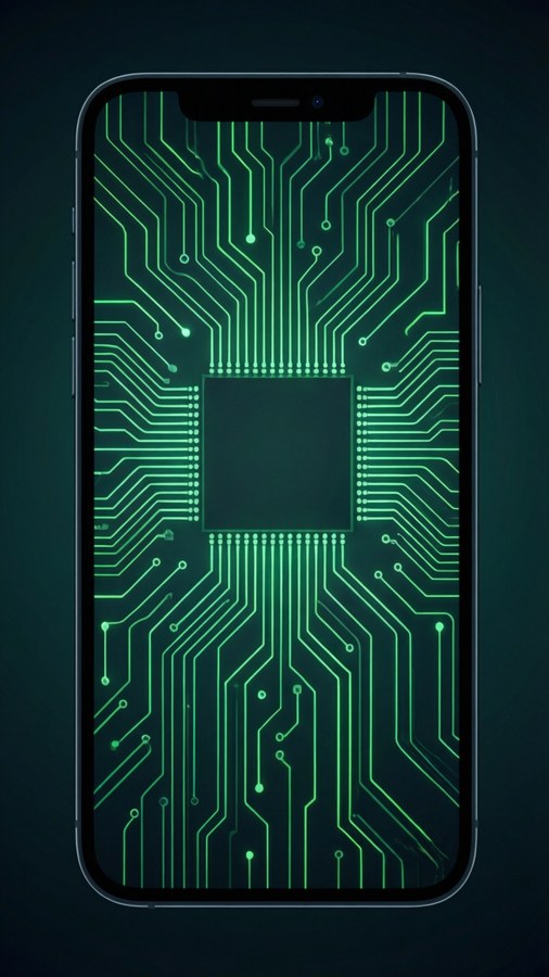 Neon Vert Mobile Fonds d'écran