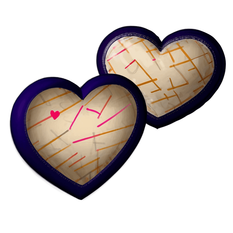 Small Heart Doodle PNG 06212024
