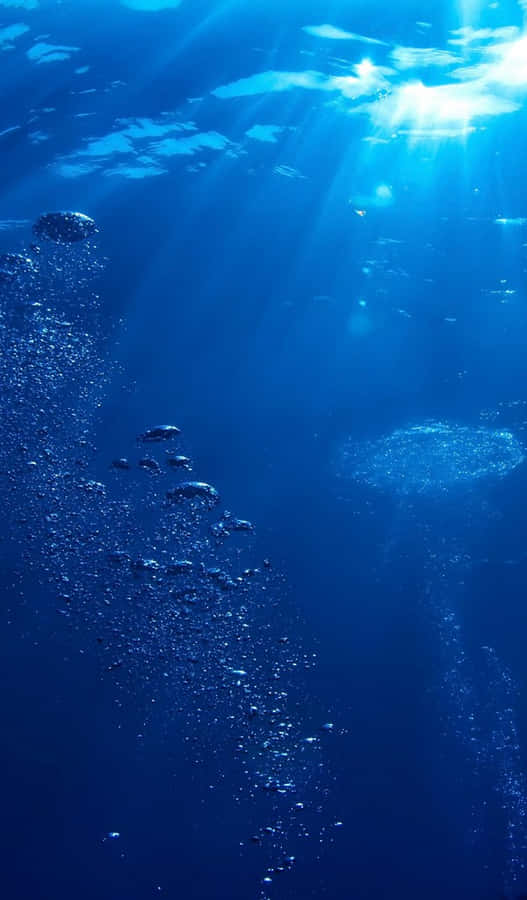 Einwunderschöner abstrakter Wasserfall