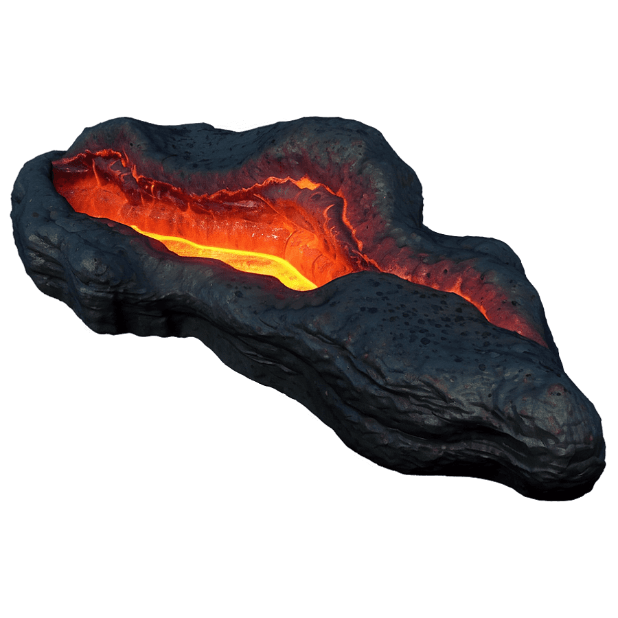 Magma Flow Lava PNG 38