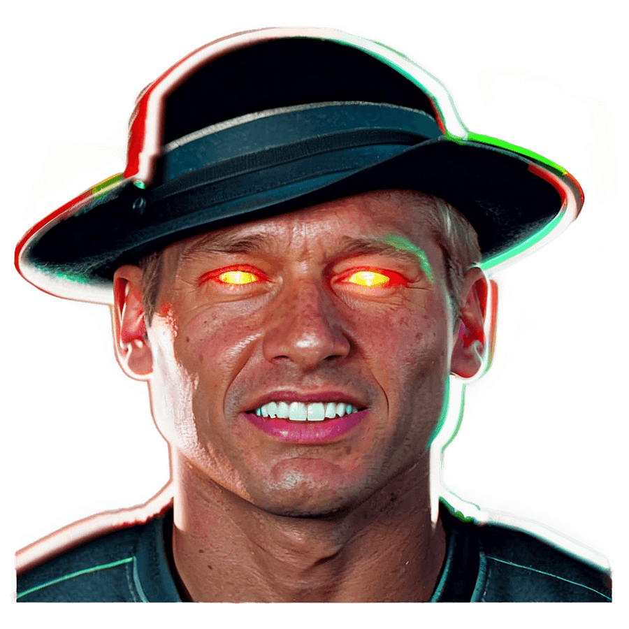 Neon Epic Face PNG kxv92