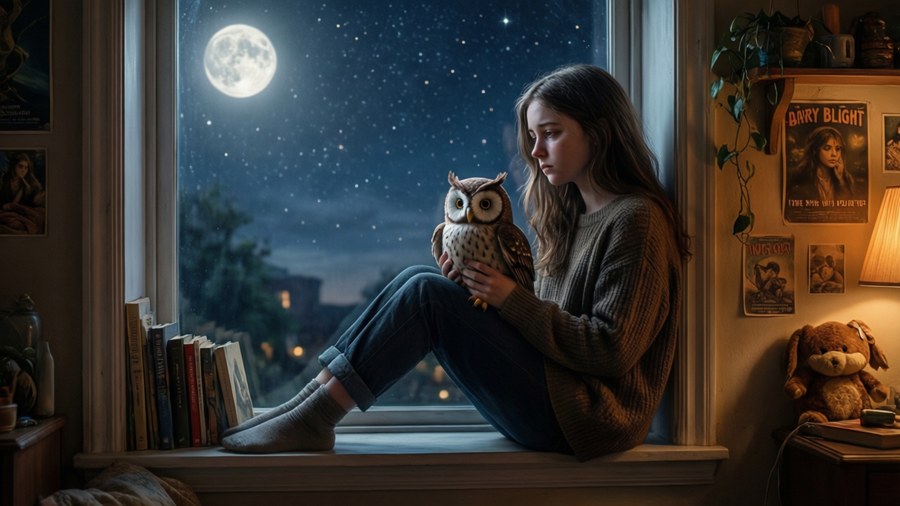Nighttime Reflection Wallpaper