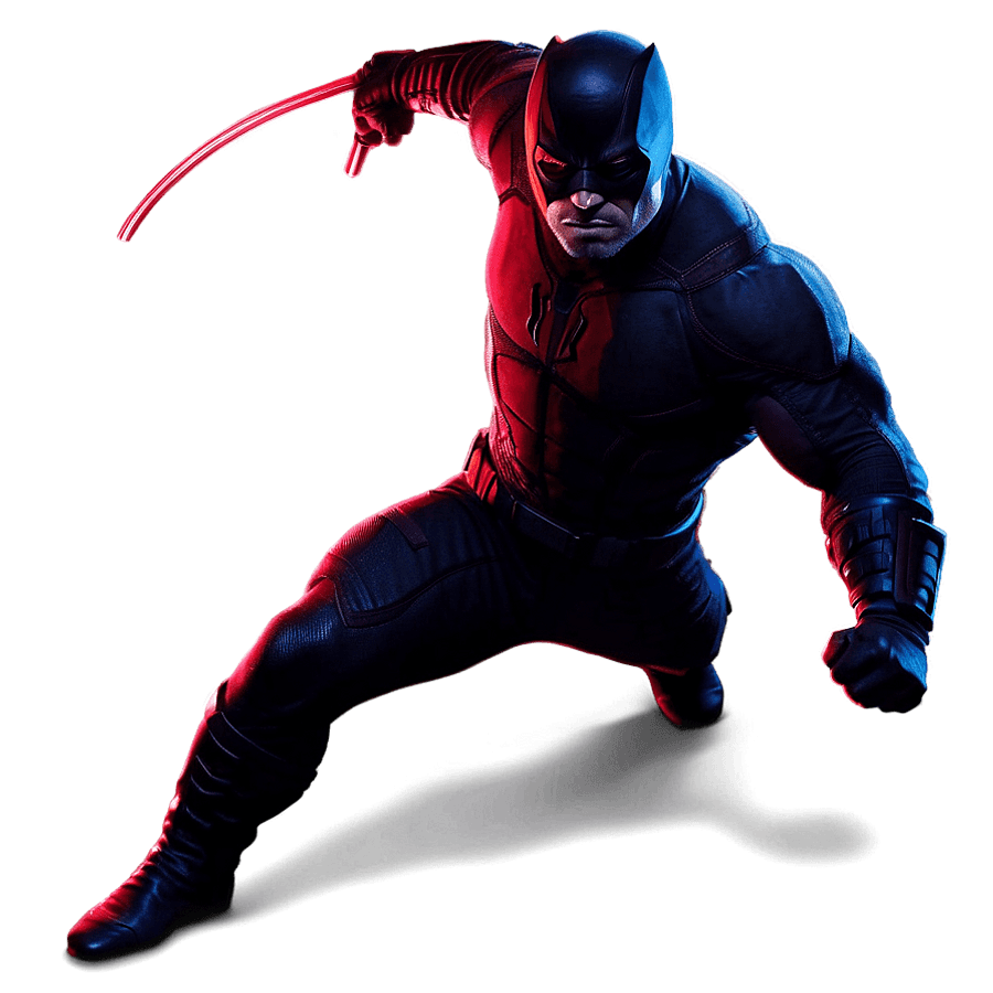 Daredevil Silhouette PNG qih