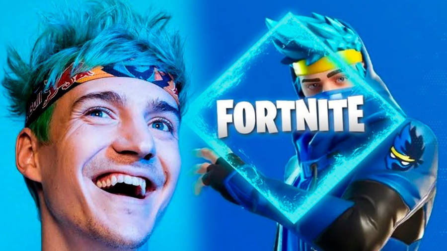 Download Ninja Fortnite Side By Side Wallpaper | Wallpapers.com