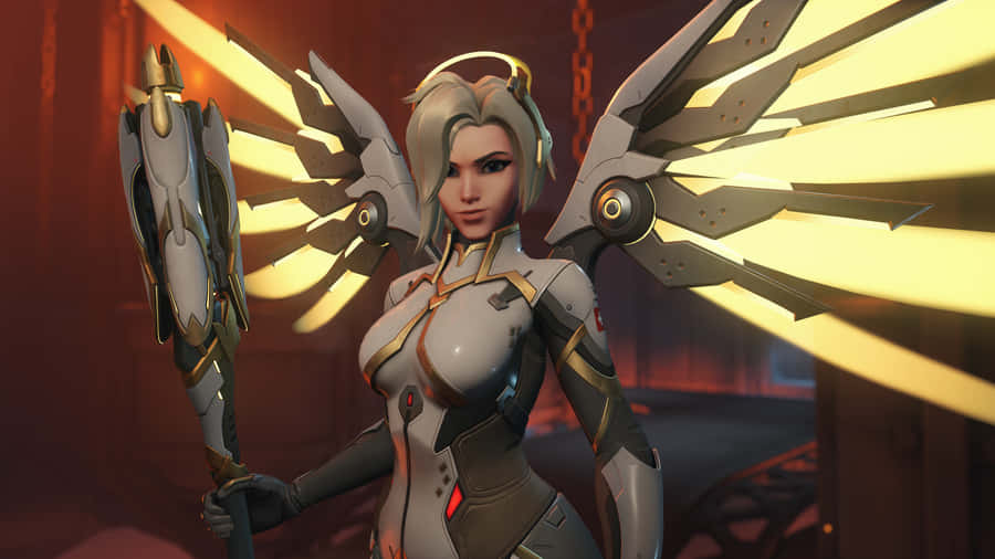 Overwatchhelte 3840 x 2160 baggrundsbillede.