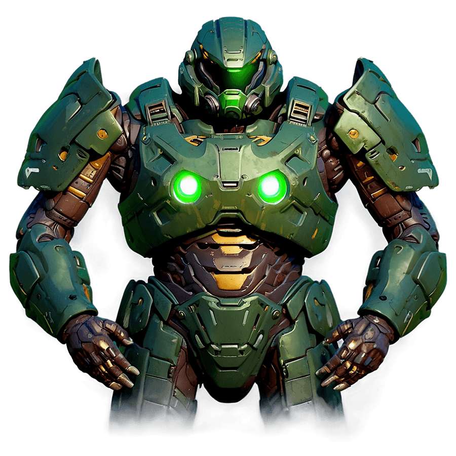 Doom Slayer Praetor Suit Upgrade PNG ijr54
