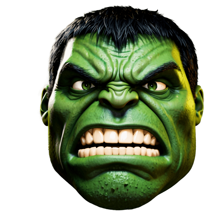 Hulk Face Emoji PNG liv56