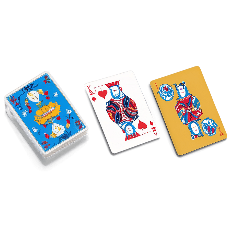 Kids Friendly Playing Cards PNG vds