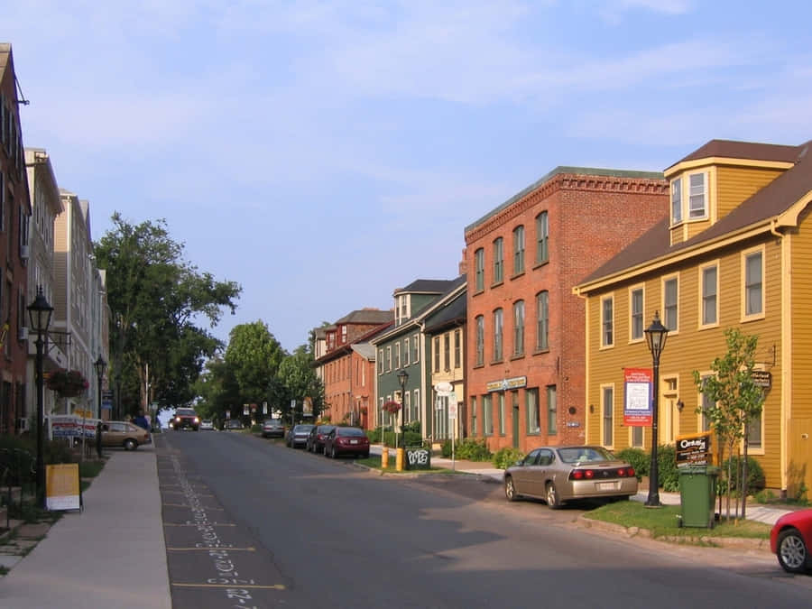 Charlottetown Historische Innenstadt Straßenansicht