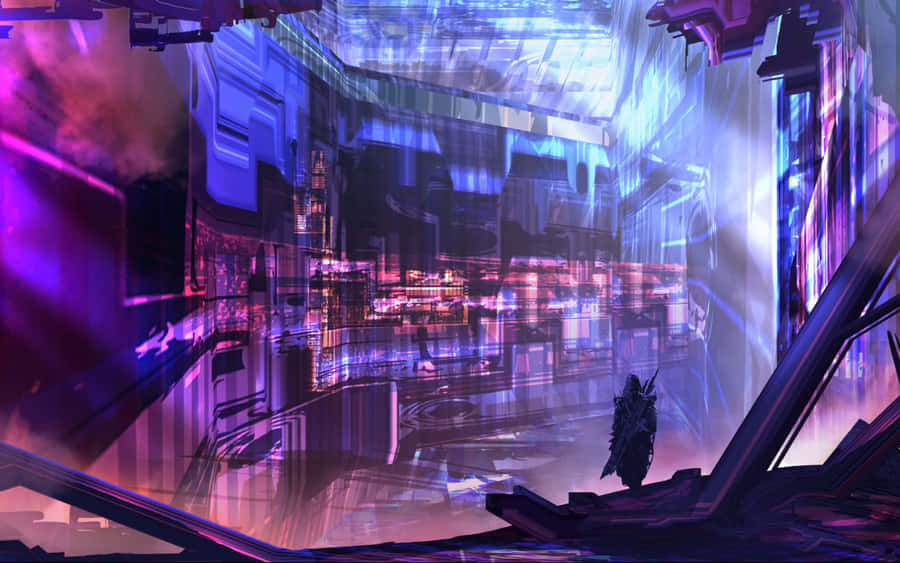 Anomalia Paesaggio Urbano Futuristico
