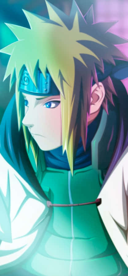 Ritratto di Minato Namikaze Quarto Hokage